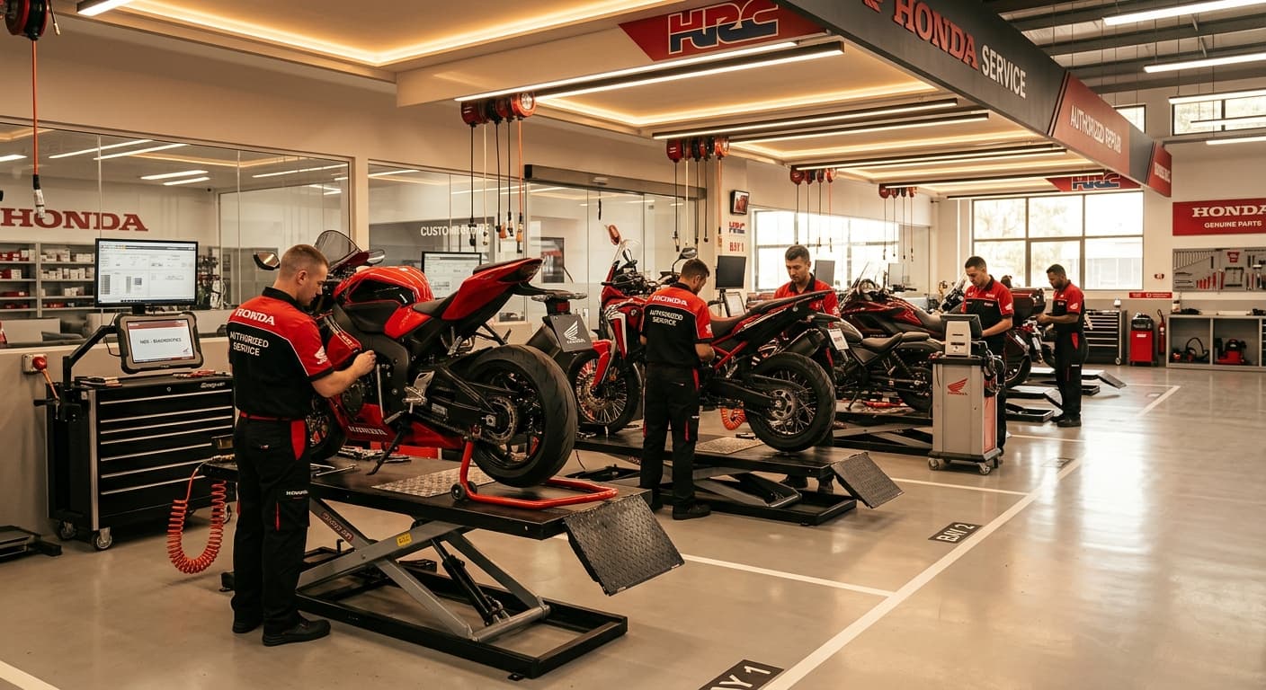 Honda Zone Authorized Service Bay